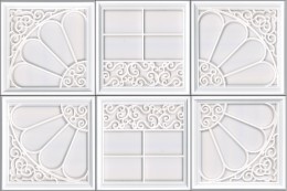 白色欧式花灯组合